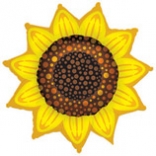 Шар В Фигура, Подсолнух / Sunflower Shape