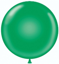 Шар Х (24"/61 см) Зеленый, Пастель 10 шт.