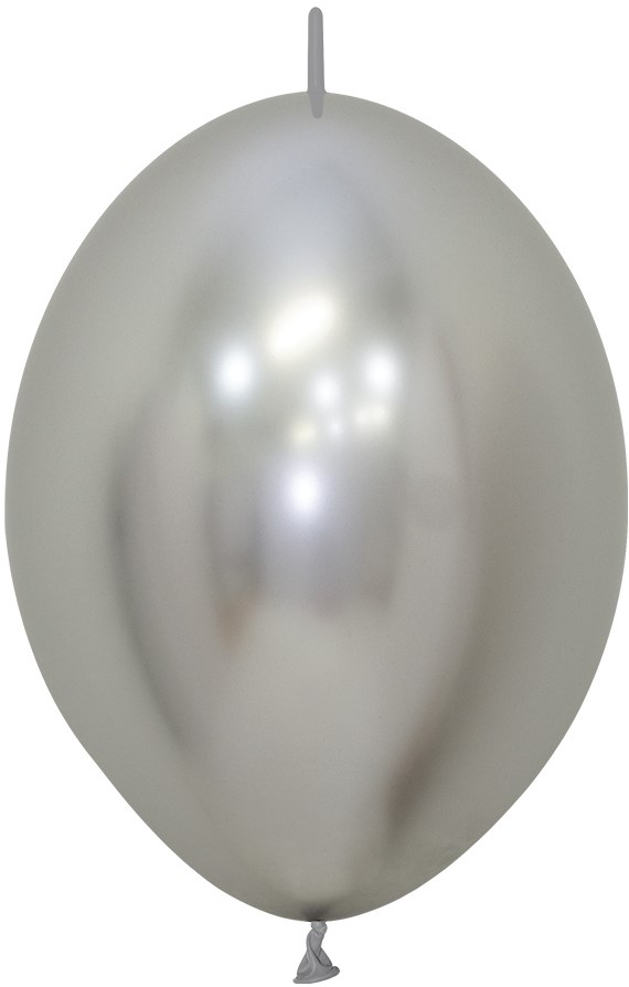 Шар S 12"/981 Линколун Хром, Зеркальный блеск, Серебро