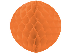 Шар-соты 30 см Оранжевый /Мо ВЗ