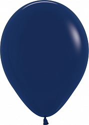 Шар S 10"/044 Пастель, темно-синий, 100 шт.