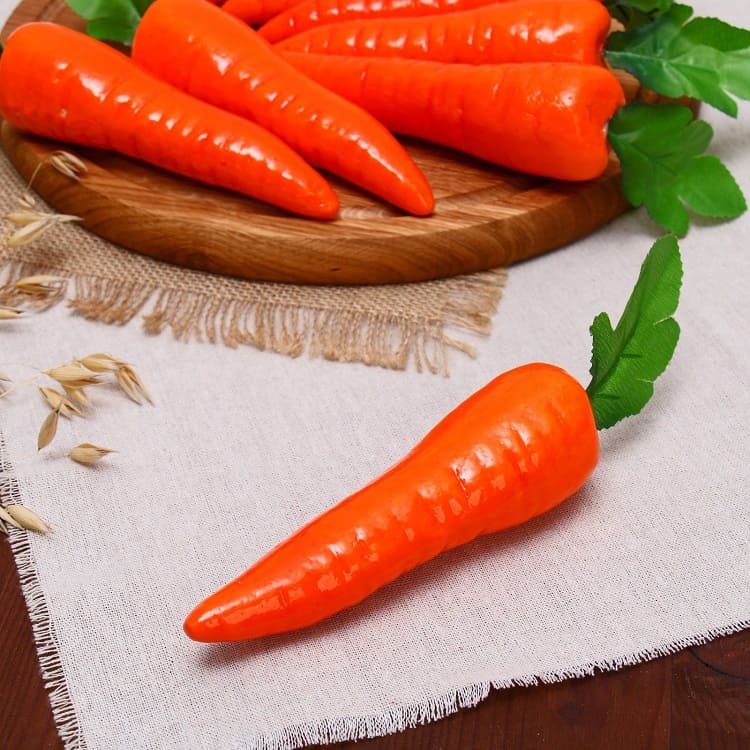 Муляж морковь оранжевый, микс