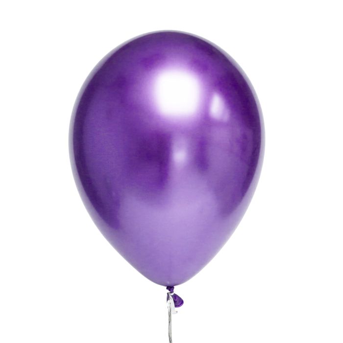 Шар БК 12" Хром Фиолетовый/Purple, 100 шт.