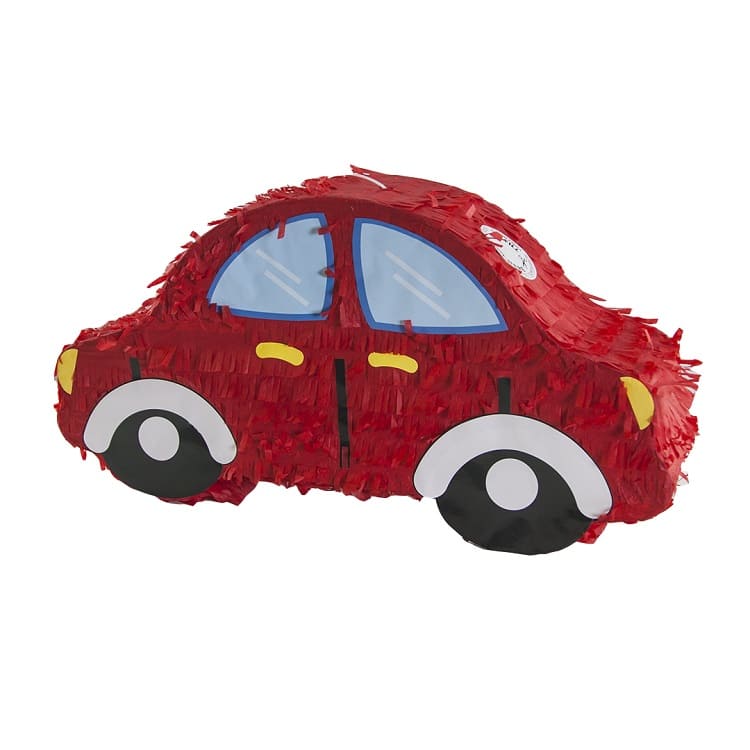 Пиньята Детская машина, Красный