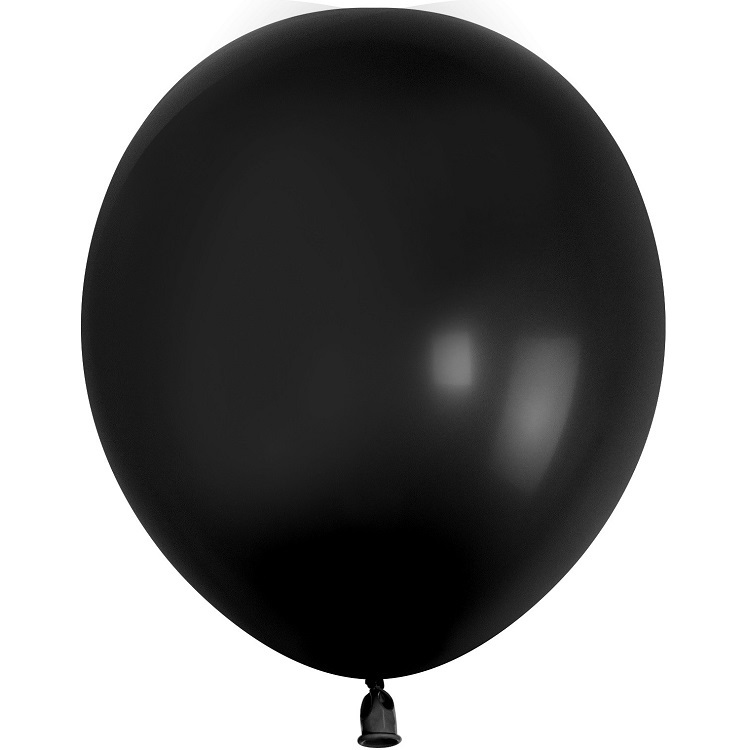 Шар Х (12''/30 см) Пастель, Черный (S18/150)