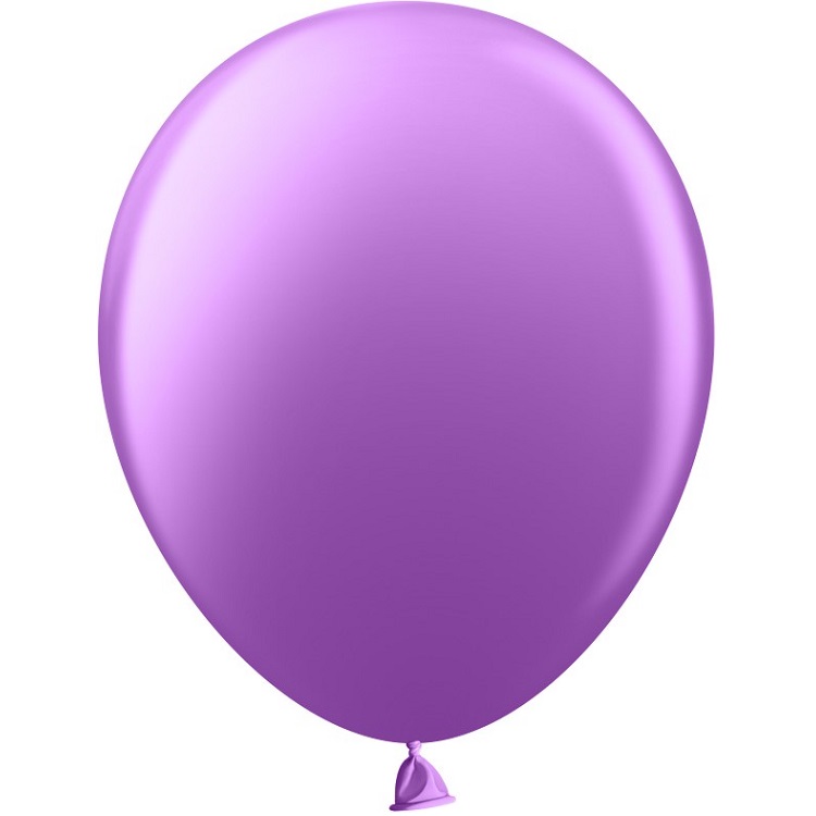 Шар Х (5"/13см) Пастель, Светло-фиолетовый,100 шт.