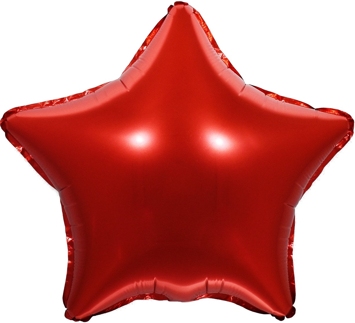 Шар Х 18" Звезда, Красный, 1 шт.(18''/46 см) 