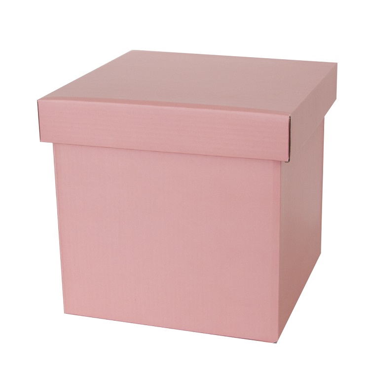 Коробка складная Розовый, 20*20*20 см, 1 шт. /ДБ