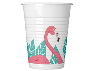 Стакан пластиковый Фламинго, 200 мл. 8 шт./Р