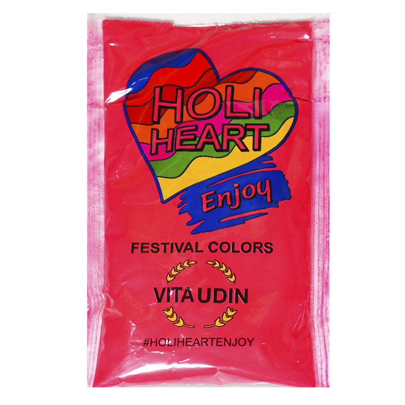 Краска фестивальная HOLI HEART, Розовый