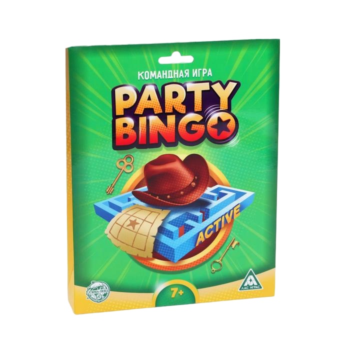 Командная игра Party Bingo. День Рождения в кругу близких, 8+/Сл