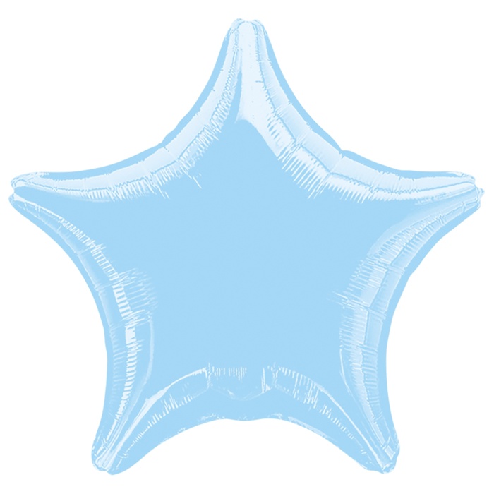 Шар Ag 18" Звезда, Холодный голубой