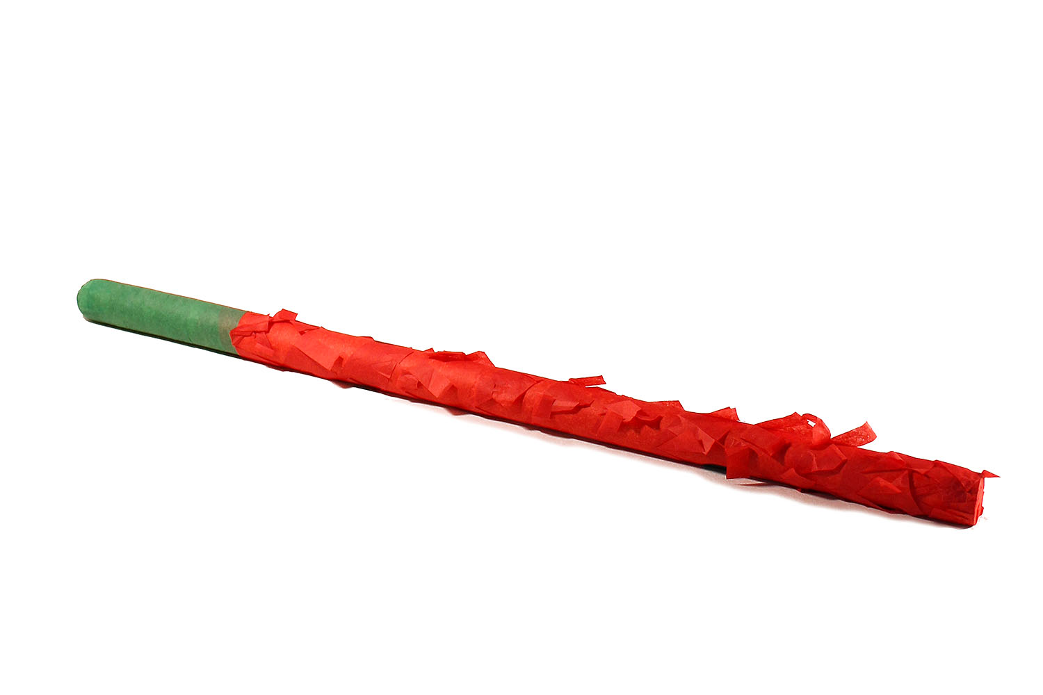 Палка для игры в пиньяту красно-зеленая, 50 см./Сф