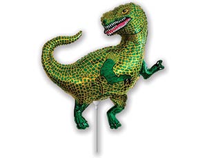 Шар Ф 14" М/ФИГУРА, Тираннозавр, 5 шт.