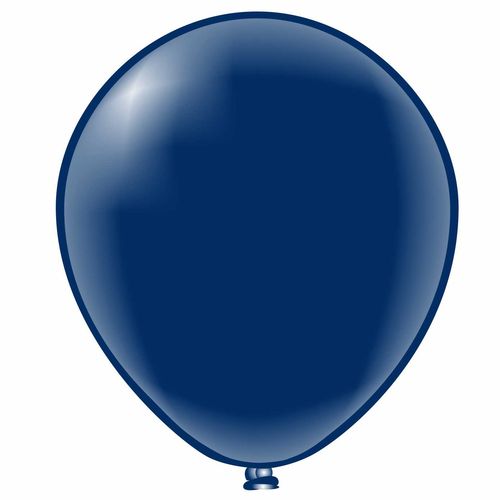 Шар БК 12" Пастель темно-синий/Navy blue (50 шт./уп.) /БК