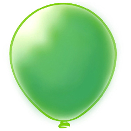 Шар БК 12" Кристалл зеленый/Green (50 шт./уп.) /БК