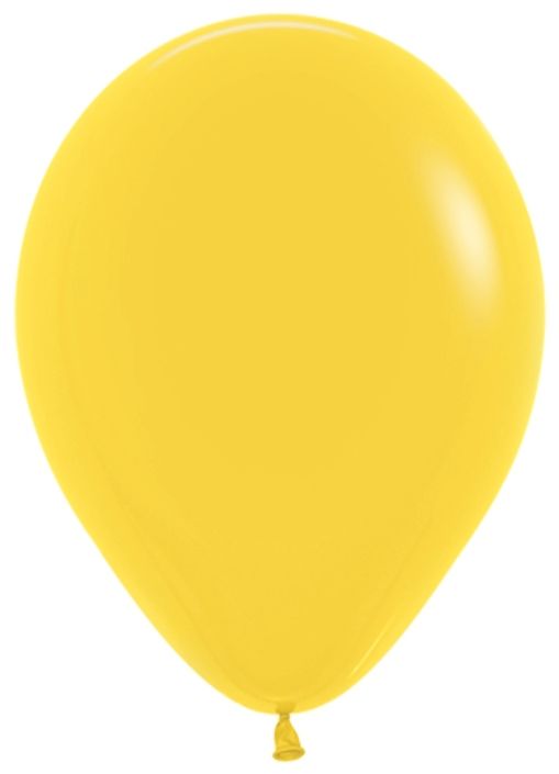 Шар S 10"/020 Пастель, Желтый