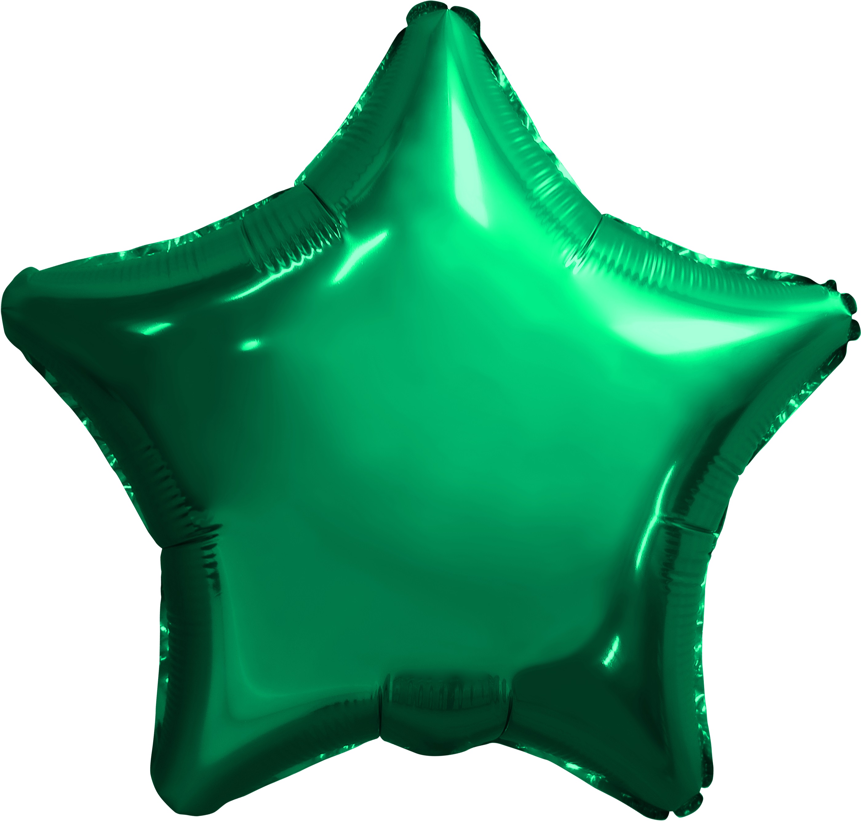 Шар Ag 18" Звезда, Зеленый, металлик