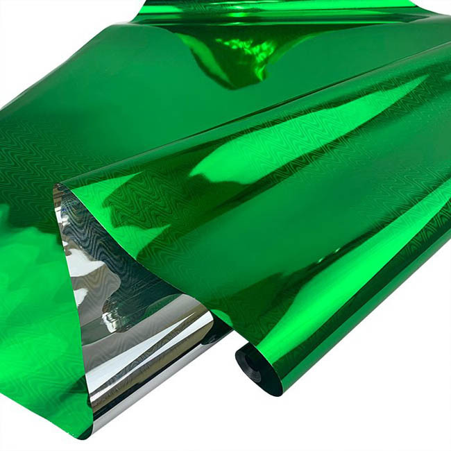 Пленка голографическая Зеленый, 200 гр. 70 см, 