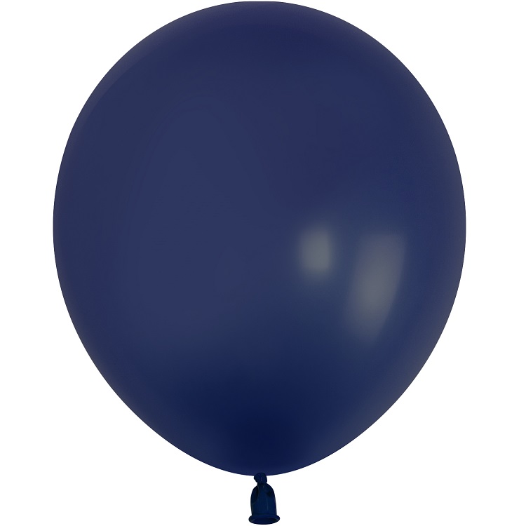 Шар Х (12''/30 см) Пастель, Синий темный Ретро (S72/118)