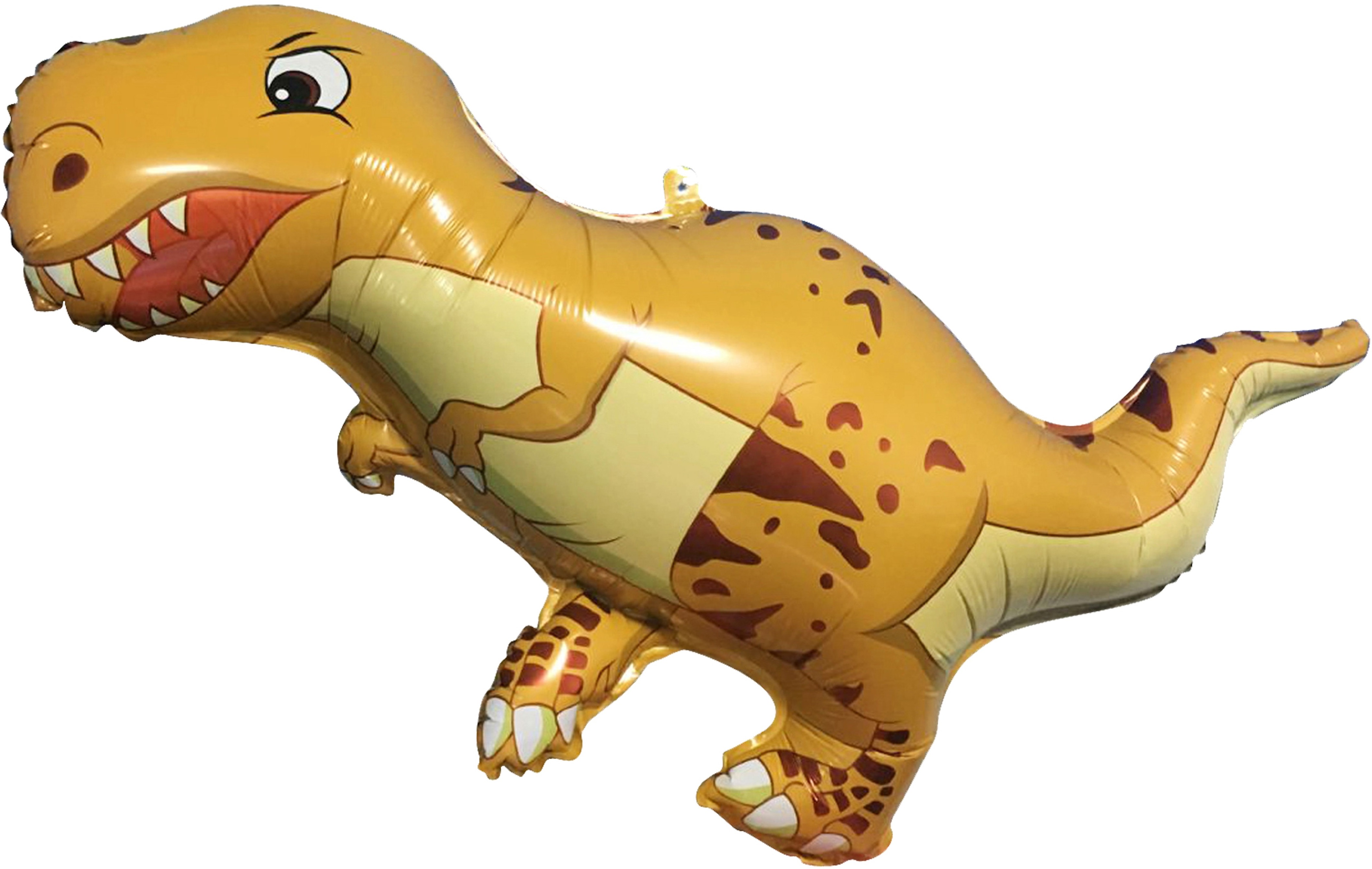 Шар Х Фигура, Динозавр Тираннозавр, Коричневый, 38",1 шт.