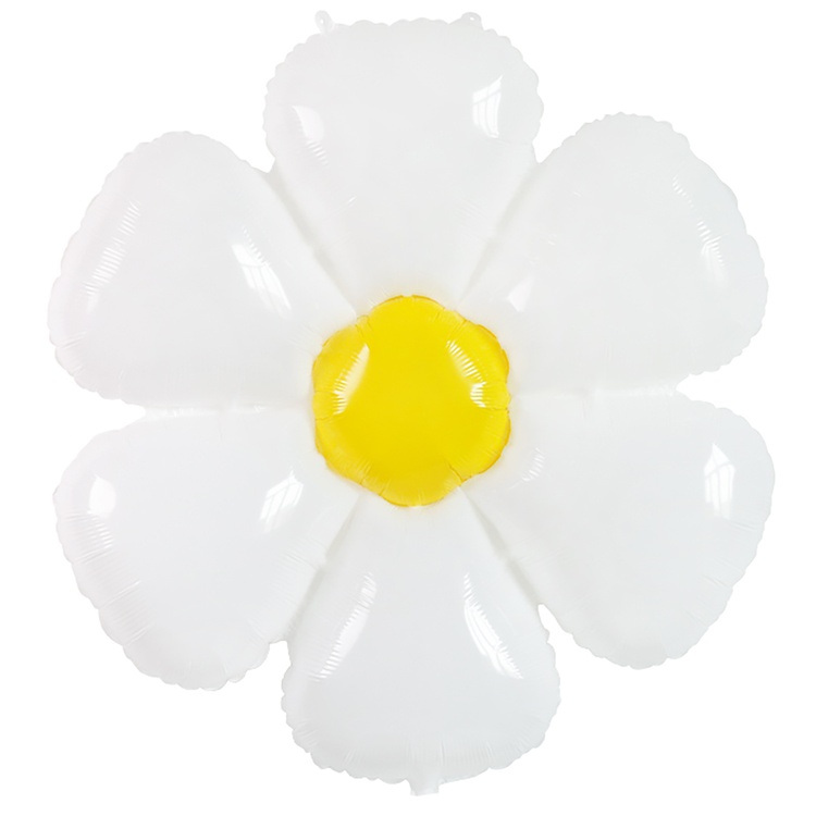 Шар Х Фигура, Цветок Ромашка, белая