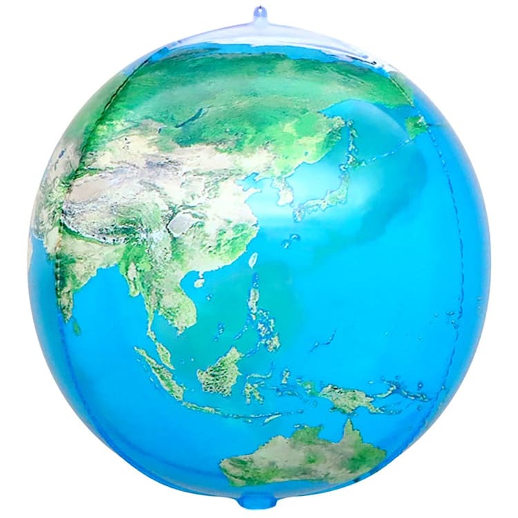 Шар Сфера 3D 22", Планета Земля
