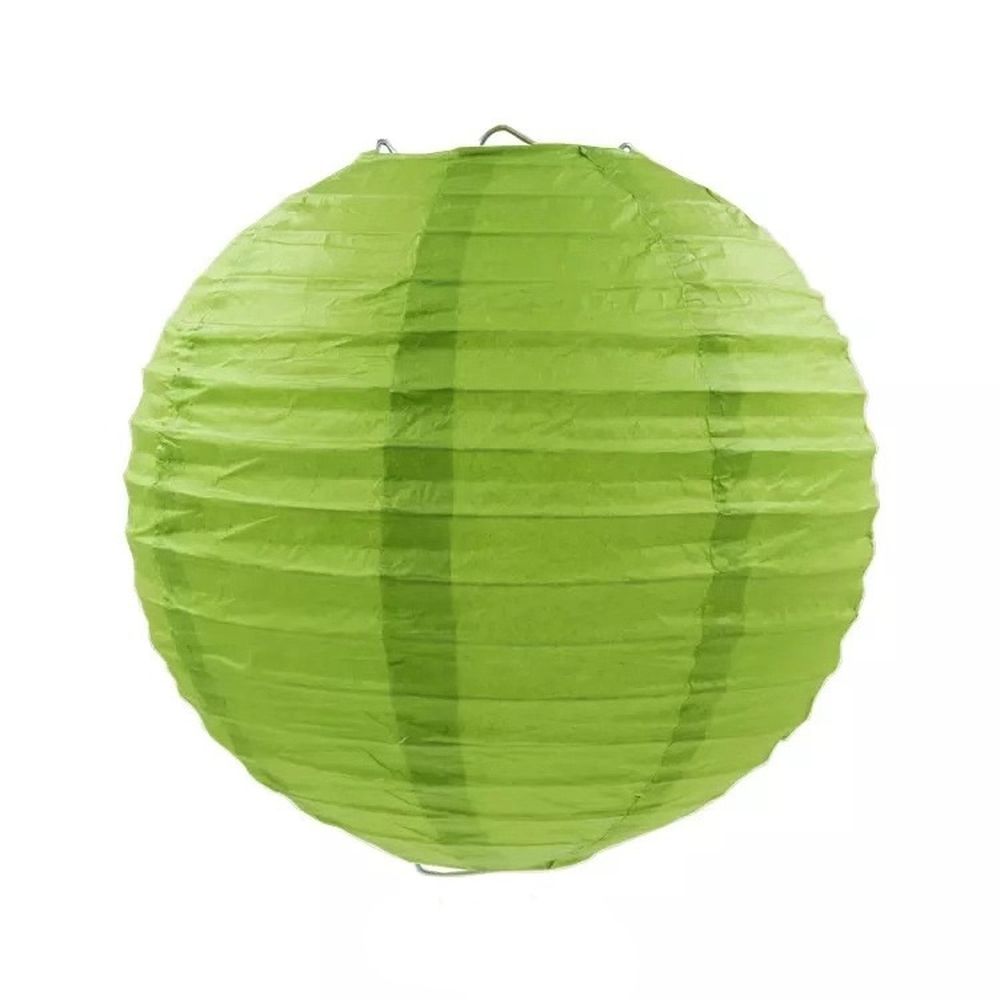 Фонарик подвесной Стандарт 30 см, светло-зеленый/Мо