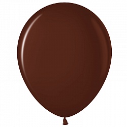 Шар Мл (12''/30 см) Шоколадный (442), пастель 100 шт.