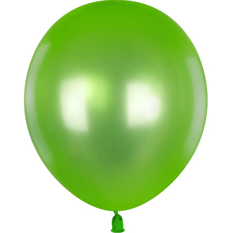 Шар Х (12''/30 см) Металлик, Зеленый Лайм (M25/494)