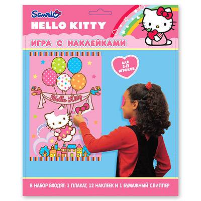 Игра с наклейками Hello Kitty/ВЗ