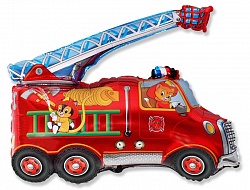 Шар Ф Фигура, Пожарная машина, Красный