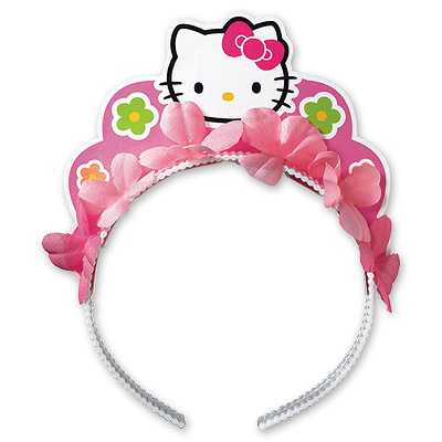 Ободок Hello Kitty Цветы/ВЗ
