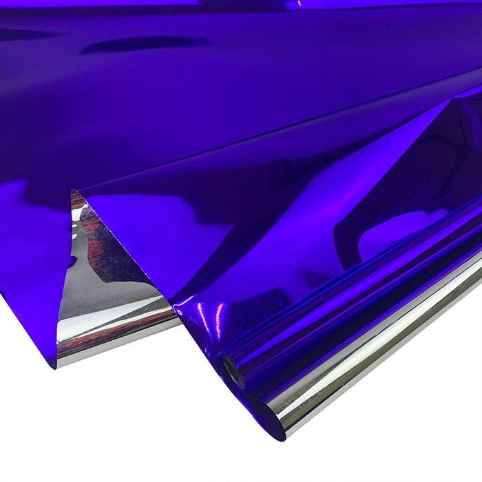 Пленка голографическая Фиолетовый, 200 гр. 70 см, 