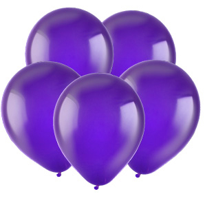 Шар Т 12" Кристалл Фиолетовый/Violet/100шт