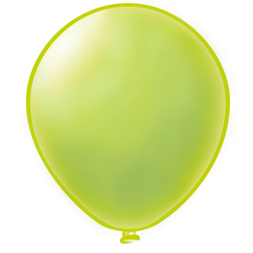 Шар БК 12" Пастель светло-зеленый/Lemon green (50 шт./уп.) /БК