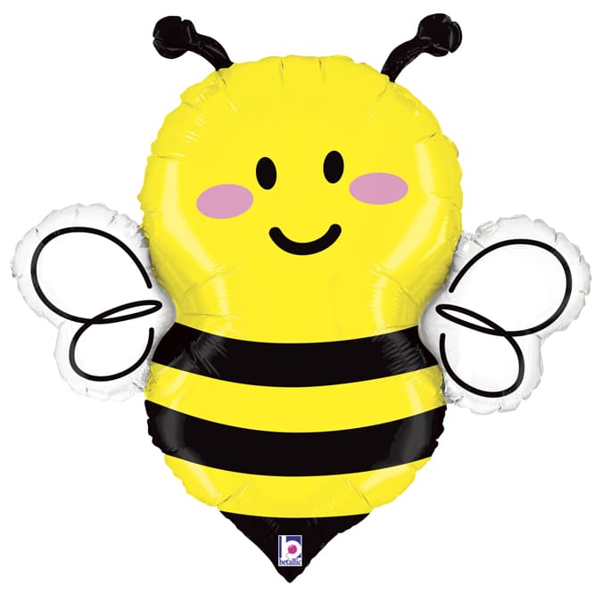 Шар Г с клапаном Мини-фигура, Пчелка, (14"/36см)