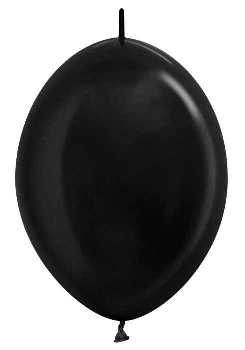 Шар S 12"/580 Линколун Металлик Черный/Black