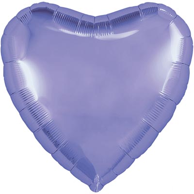 Шар Ag 18" Сердце, Lavender, Сатин