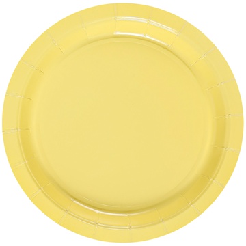 Тарелка Пастель желтая 17 см, 6 шт /ВЗ