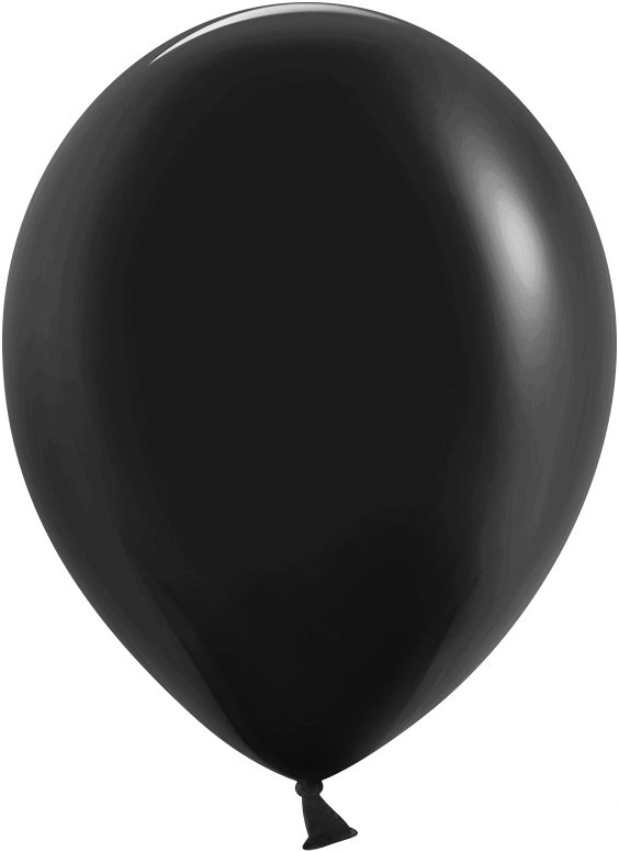 Шар Х (5"/13см) Пастель, Черный 100 шт