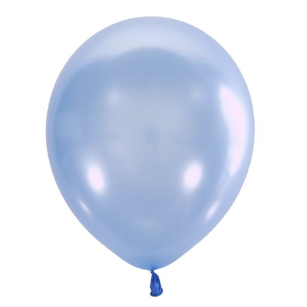 Шар М 9"/071 Перламутр BLUE (Голубой), 100 шт