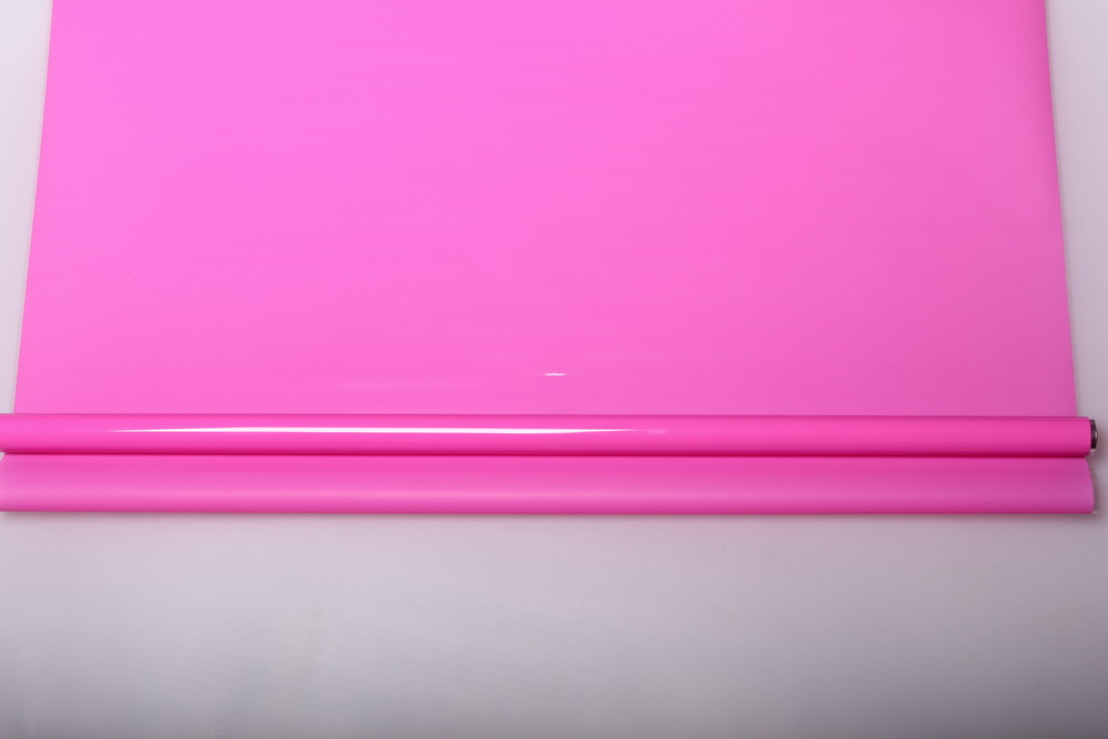 МСК Бумага Рулон 0,7 Матовый лак (240гр) ярко розовый