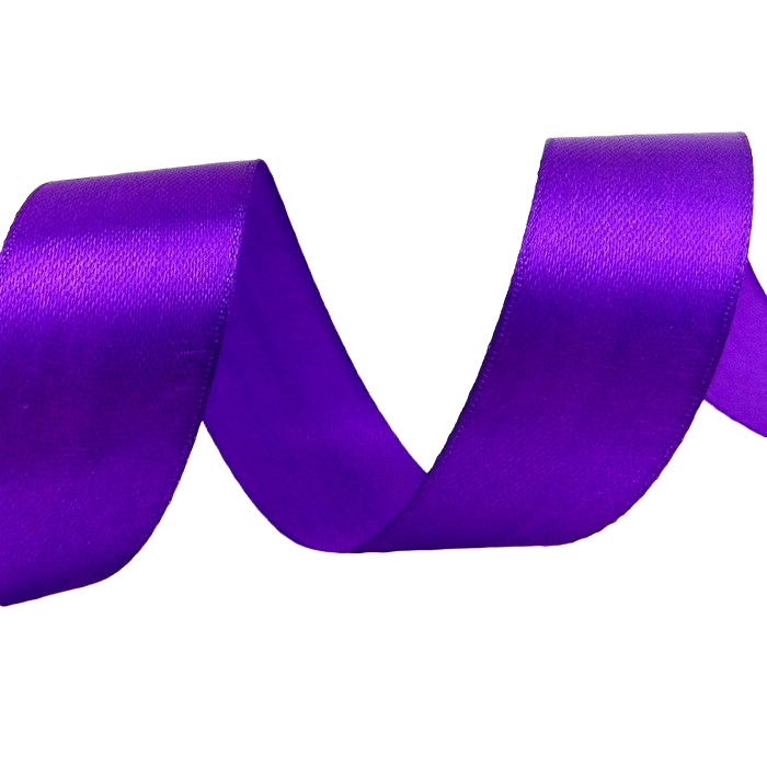 Лента Атлас Фиолетовый / 50 мм*22,85м