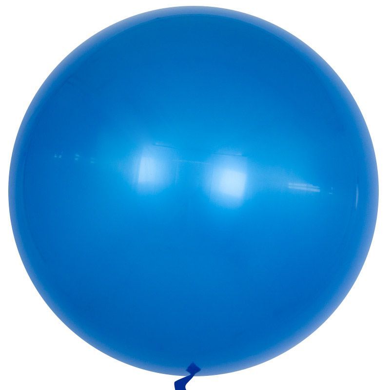 Шар Х 18" Сфера 3D, Deco Bubble, Синий, Глянец
