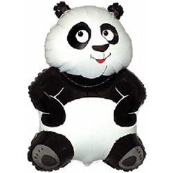Шар Ф Фигура, Большая панда, Белый (81 см) 