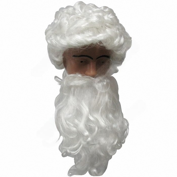 Парик и борода Дед Мороза