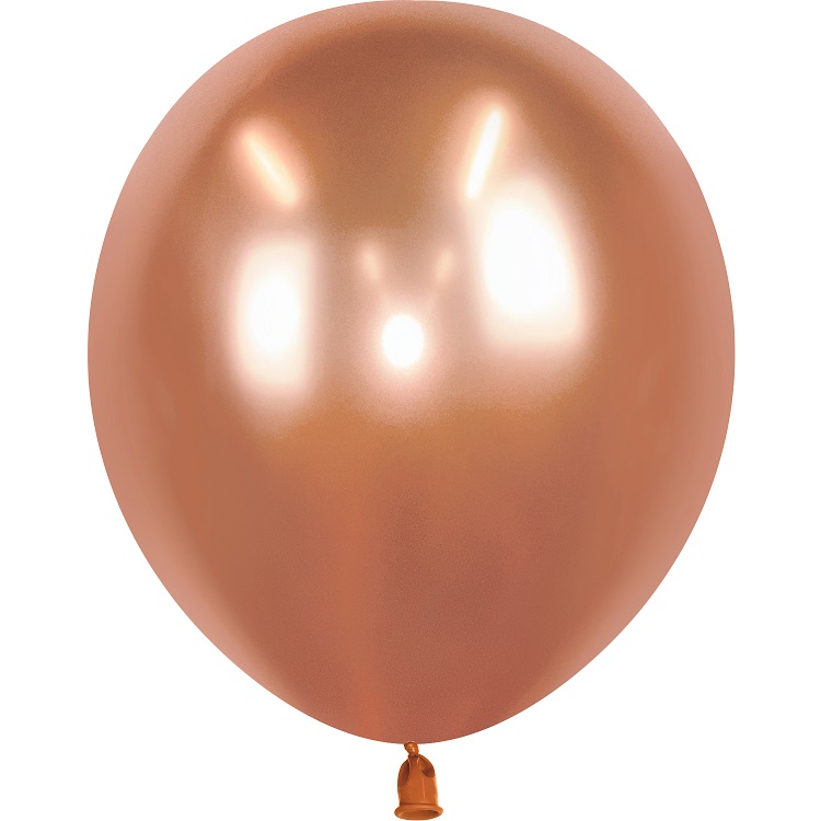 Шар Х (12''/30 см) Хром, Золото розовое (K3/802)