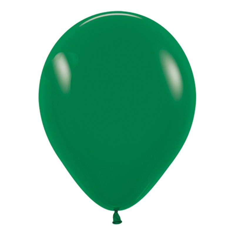 Шар Т 12" Пастель Темно-зеленый, 100 шт
