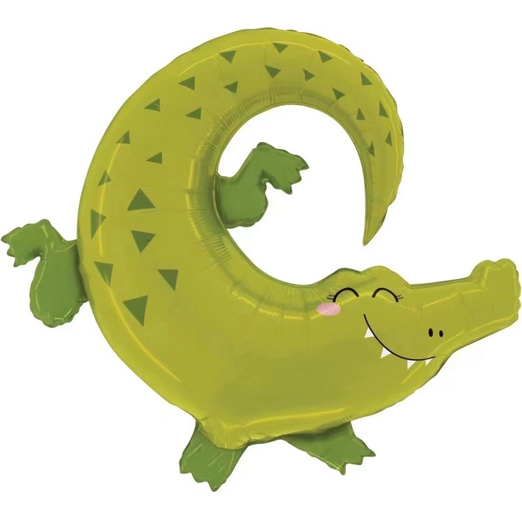 Шар Х Фигура, Крокодил Аллигатор, 35"/89 см, 1 шт. в уп.
